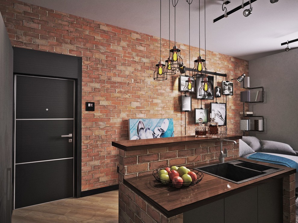 Гостиная-кухня