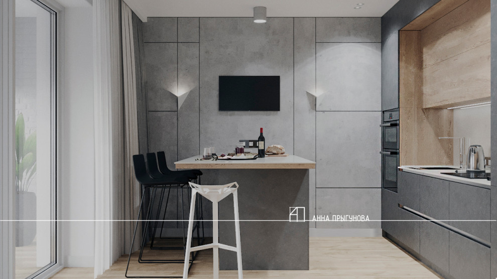 Проект трехкомнатной квартиры г. Екатеринбург