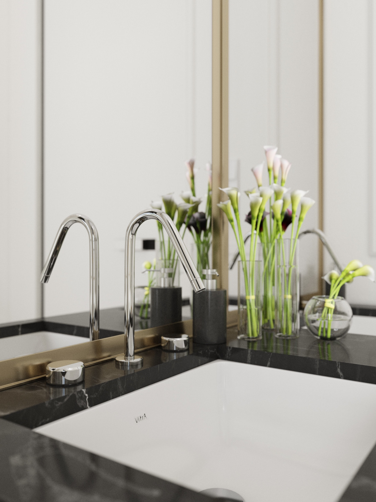 Ванная комната с окном