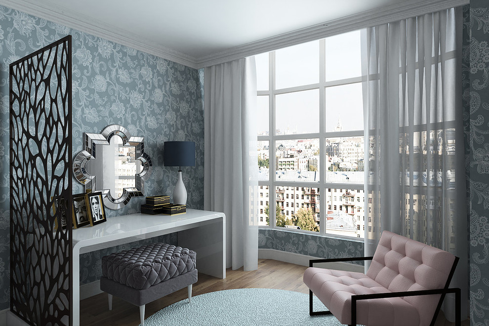 Обложка проекта: Квартира в современном стиле для девушки 25 лет в Москве