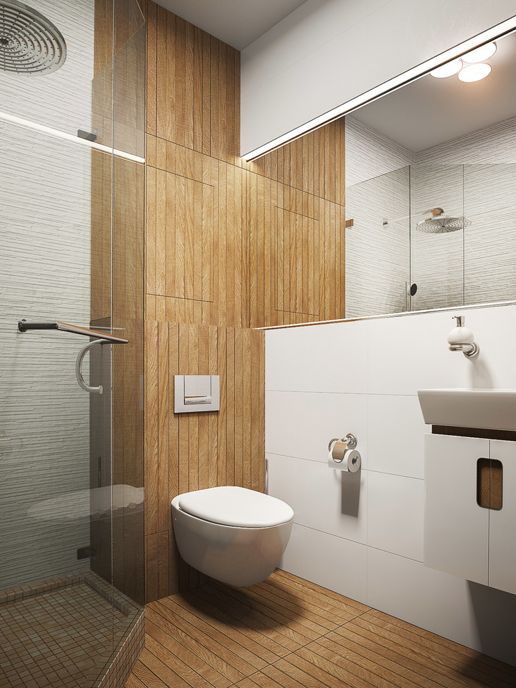 дизайн душевой комнаты для гостей