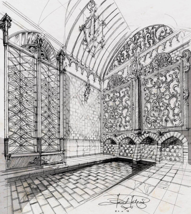 Эскизы - дизайн интерьера