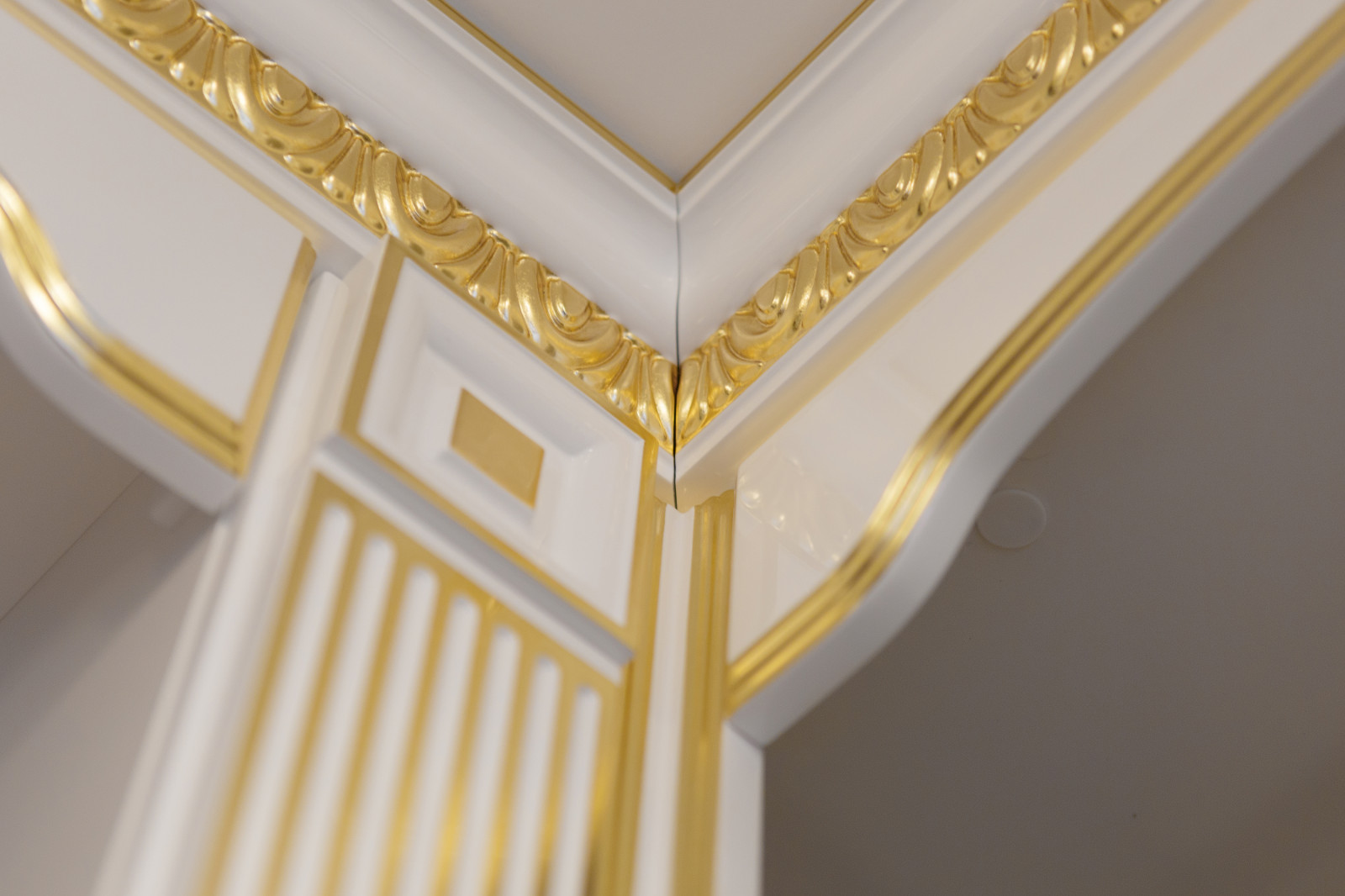 Классическая гардеробная с поталью