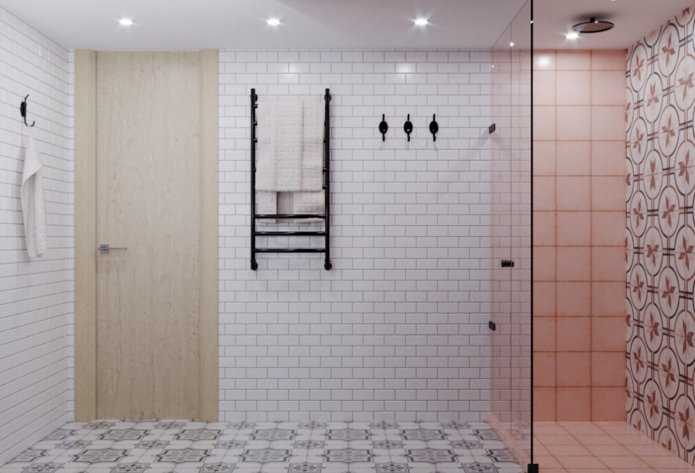 Обложка проекта: Стильные двухэтажные апартаменты в самом центре Петербурга