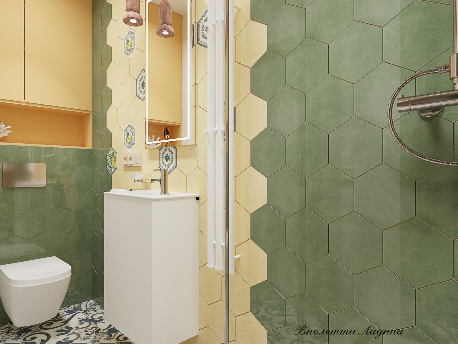 Большая квартира с воспоминаниями о путешествиях.