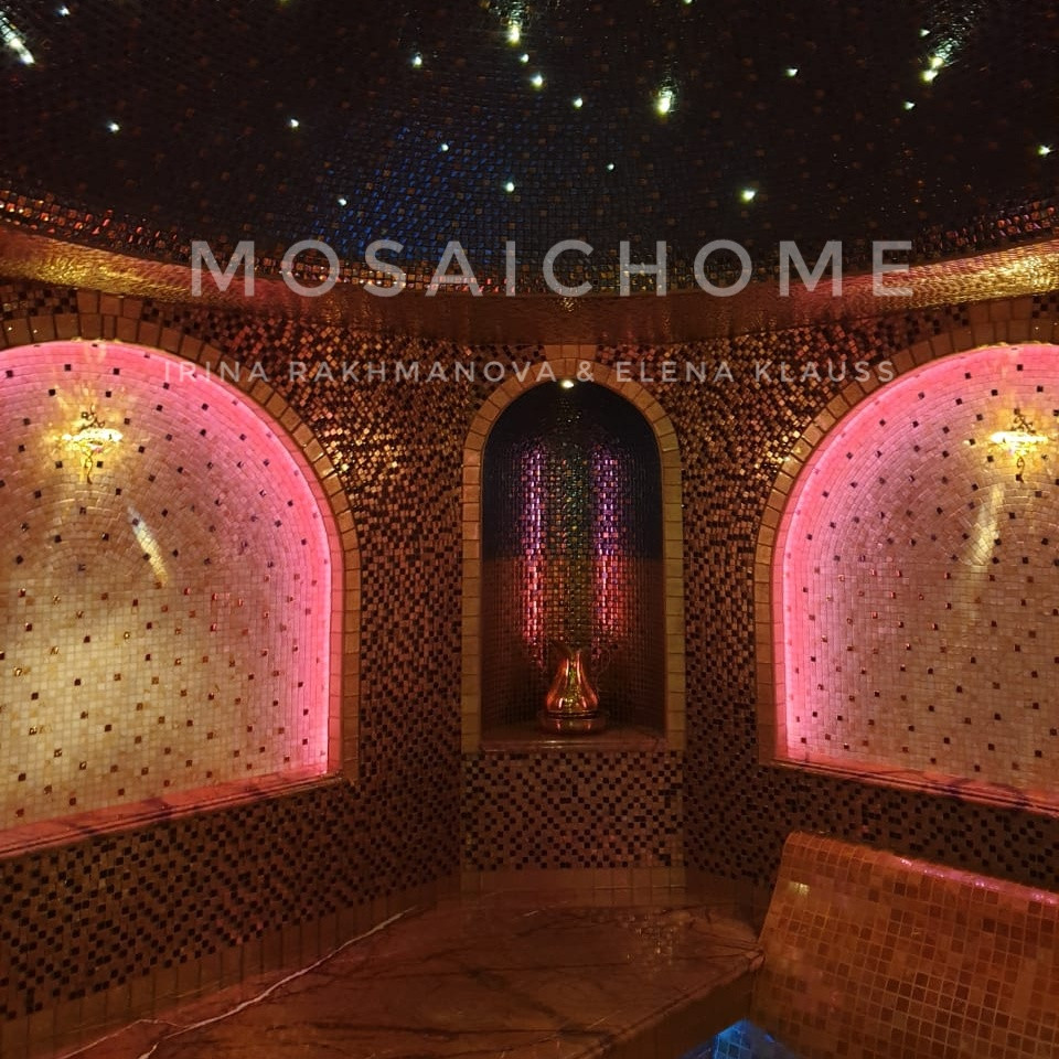 Обложка проекта: Панно "Магнолия". Мозаика. Хамам