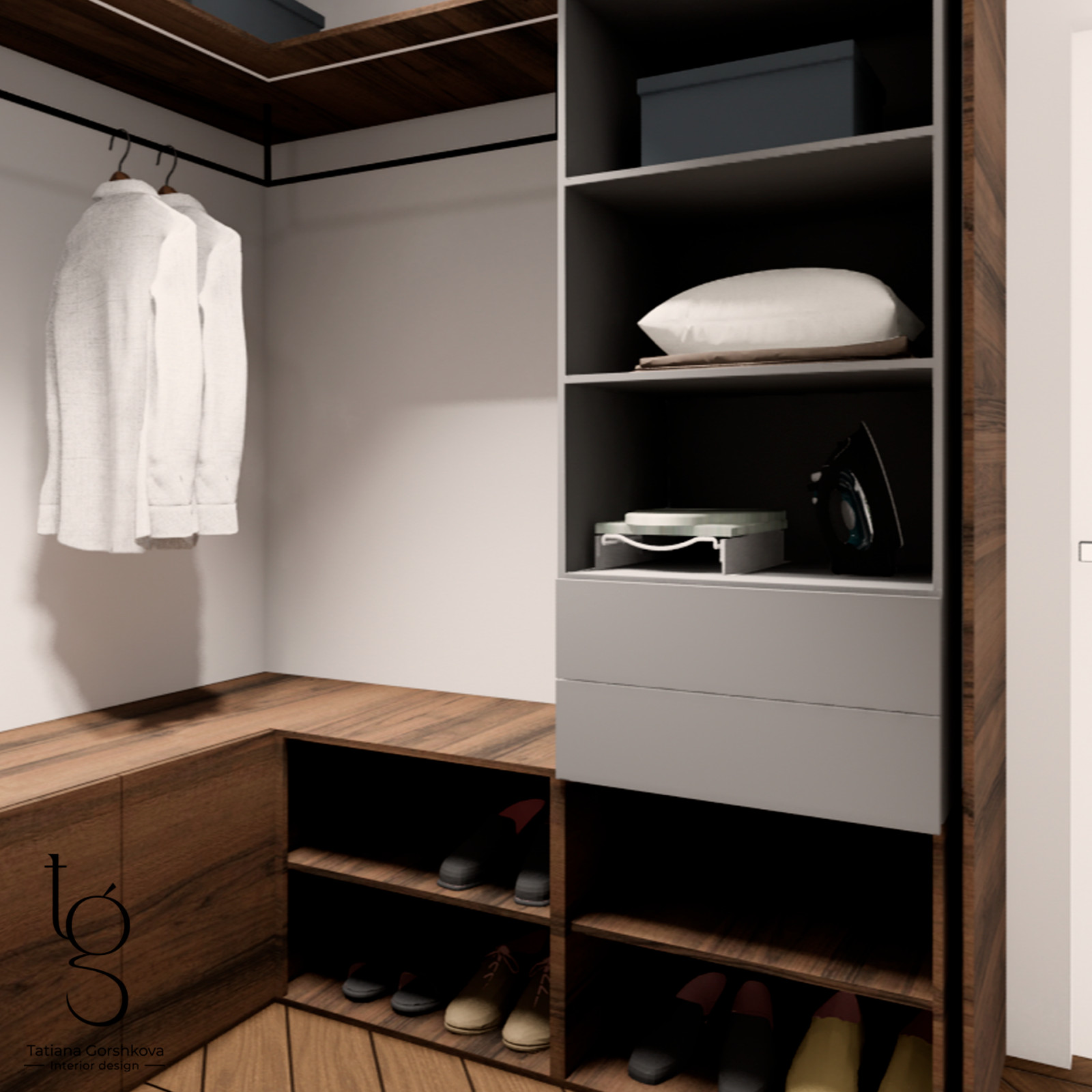 A cozy three-room family apartment