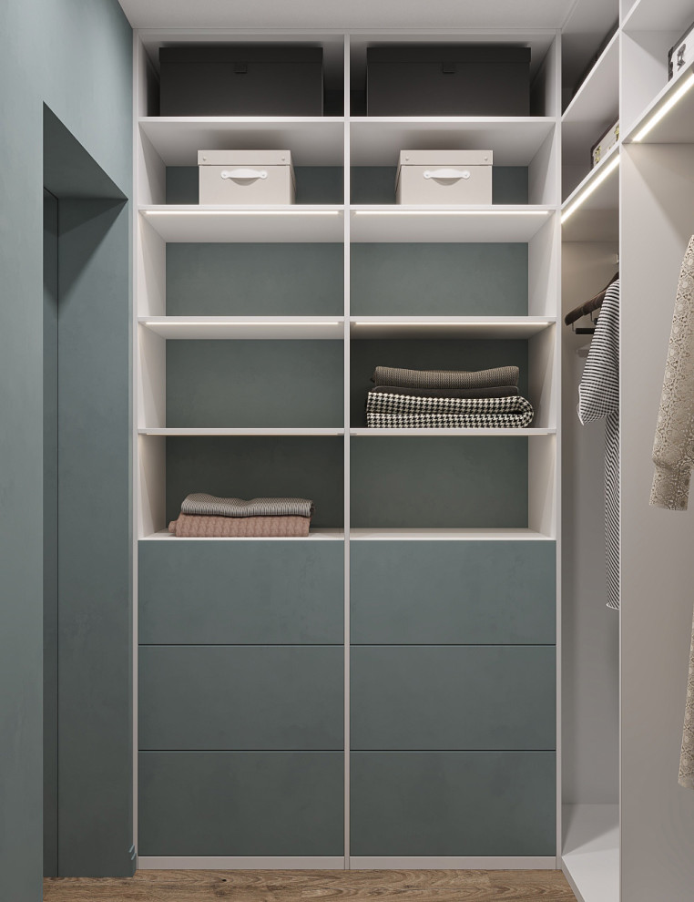 Обложка проекта: Спальня с гардеробной с/т Фестивальное, Курская область.