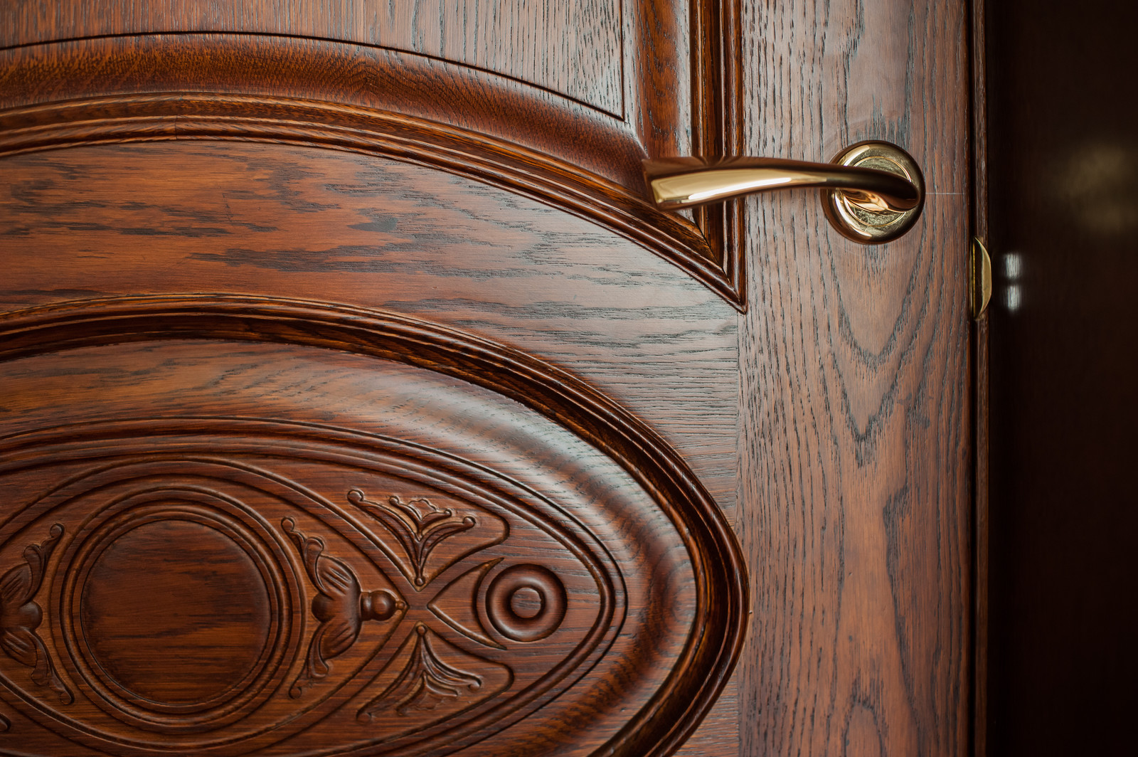 Частный дом с интерьерами из дуба