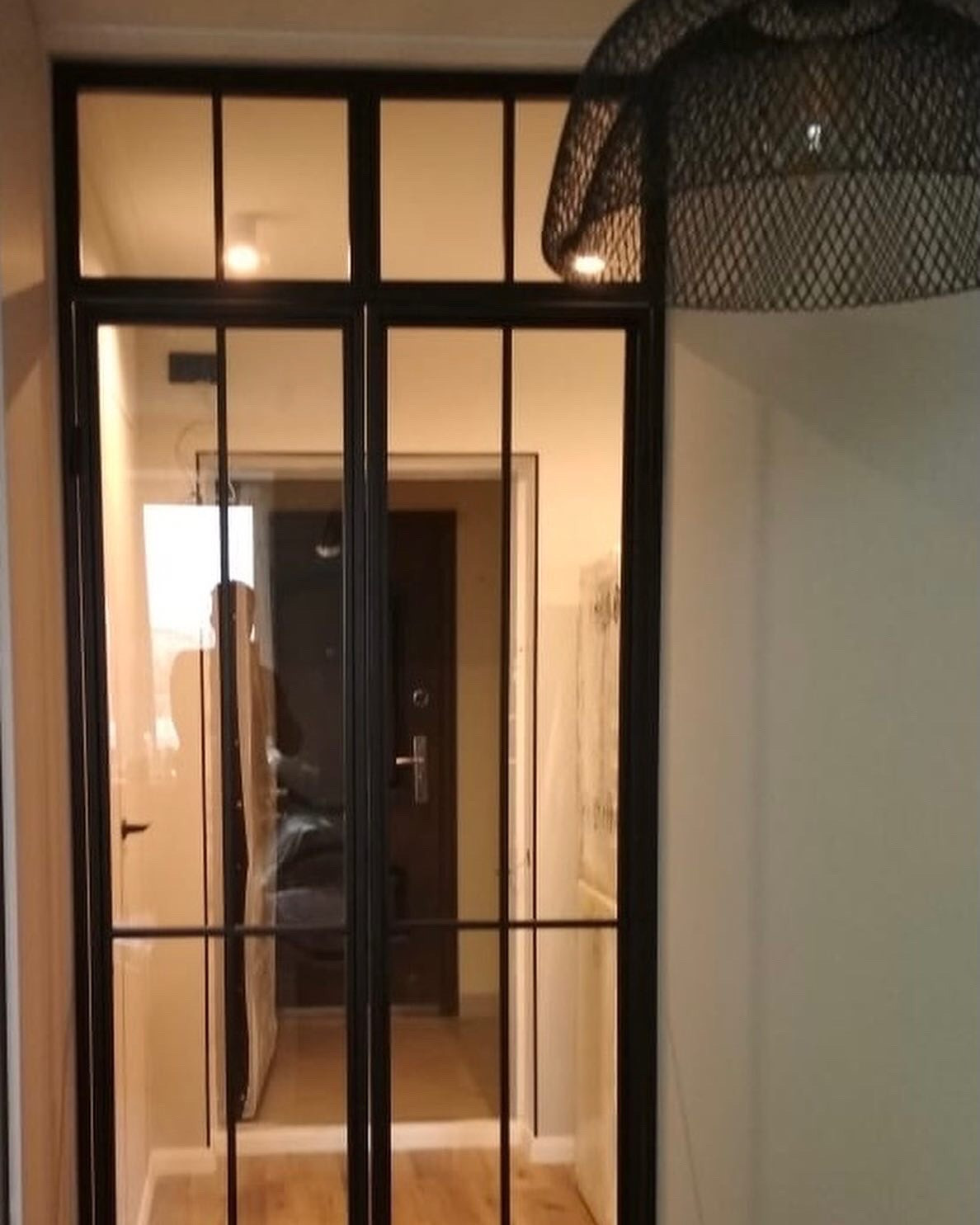 Обложка проекта: Перегородка Loft с распашными дверьми