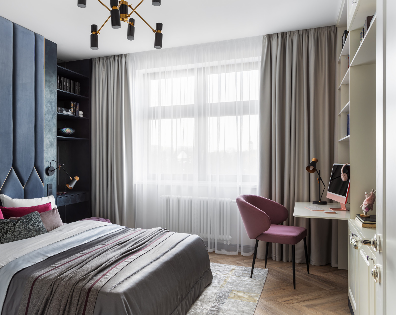 Дизайн квартиры 135 кв.м. в ЖК Донской Олимп