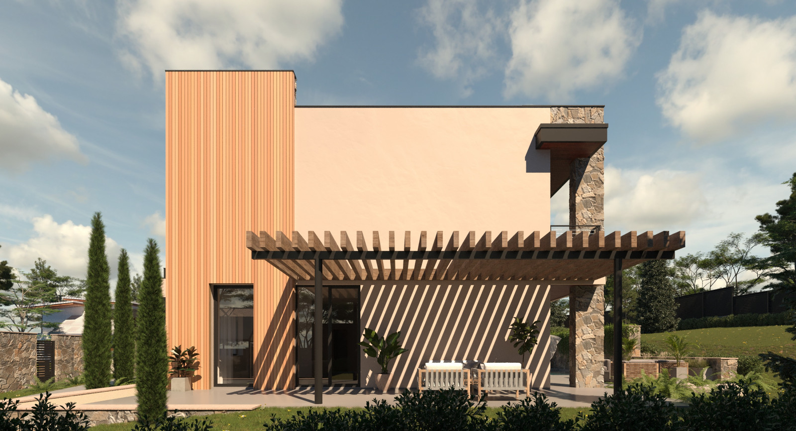 Villa Escondida. Вилла с гостевым домом в Севастополе