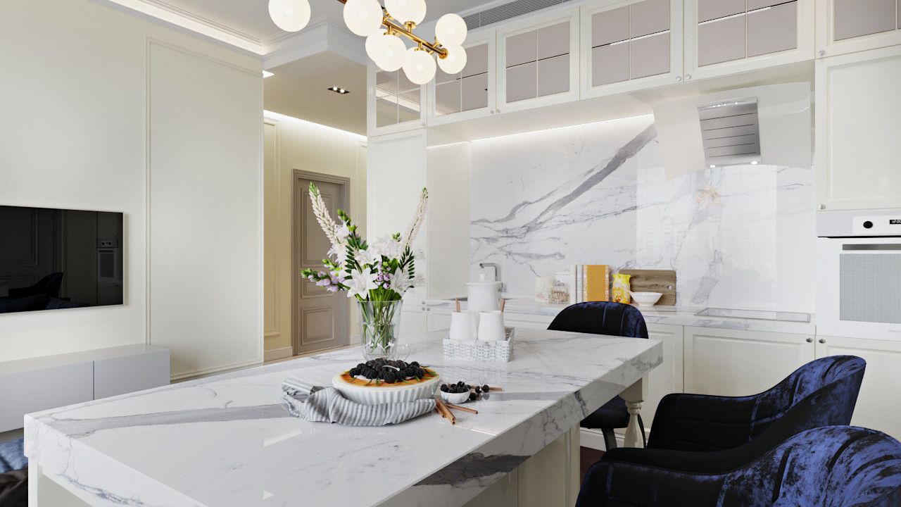 Трехкомнатная квартира в ЖК "Царская площадь"