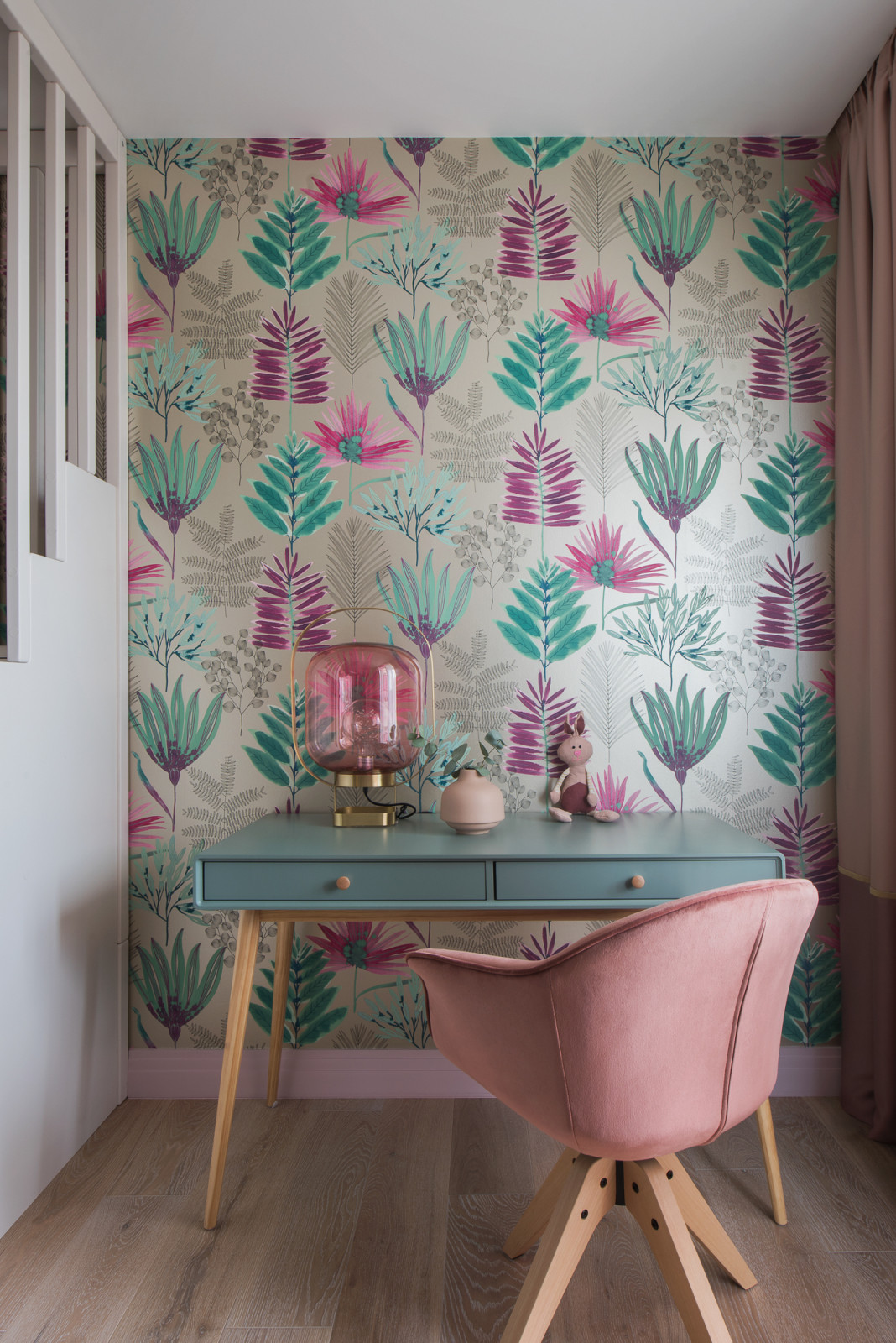 Пастель и геометрия - Квартира для семьи с двумя детьми