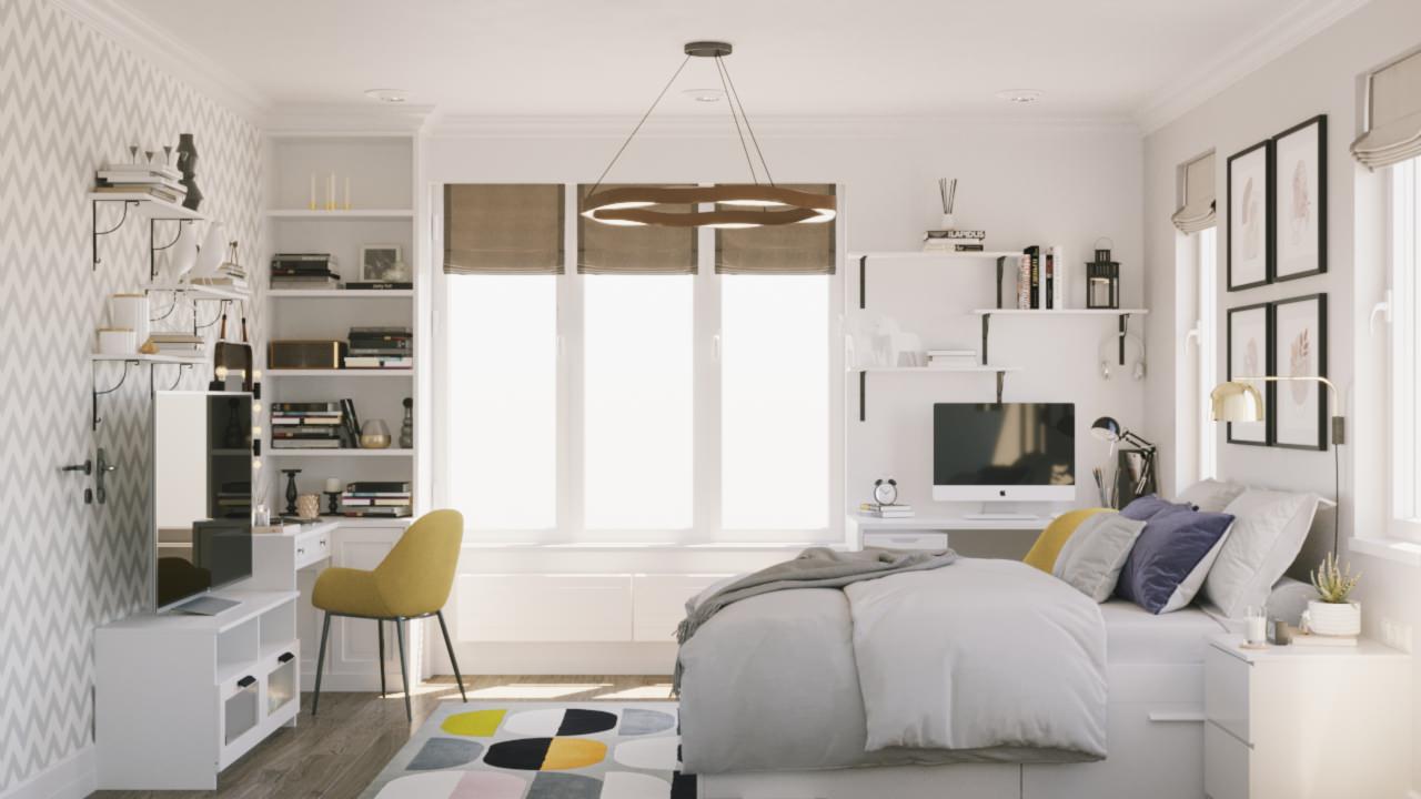 Обложка проекта: Две спальни для подростков