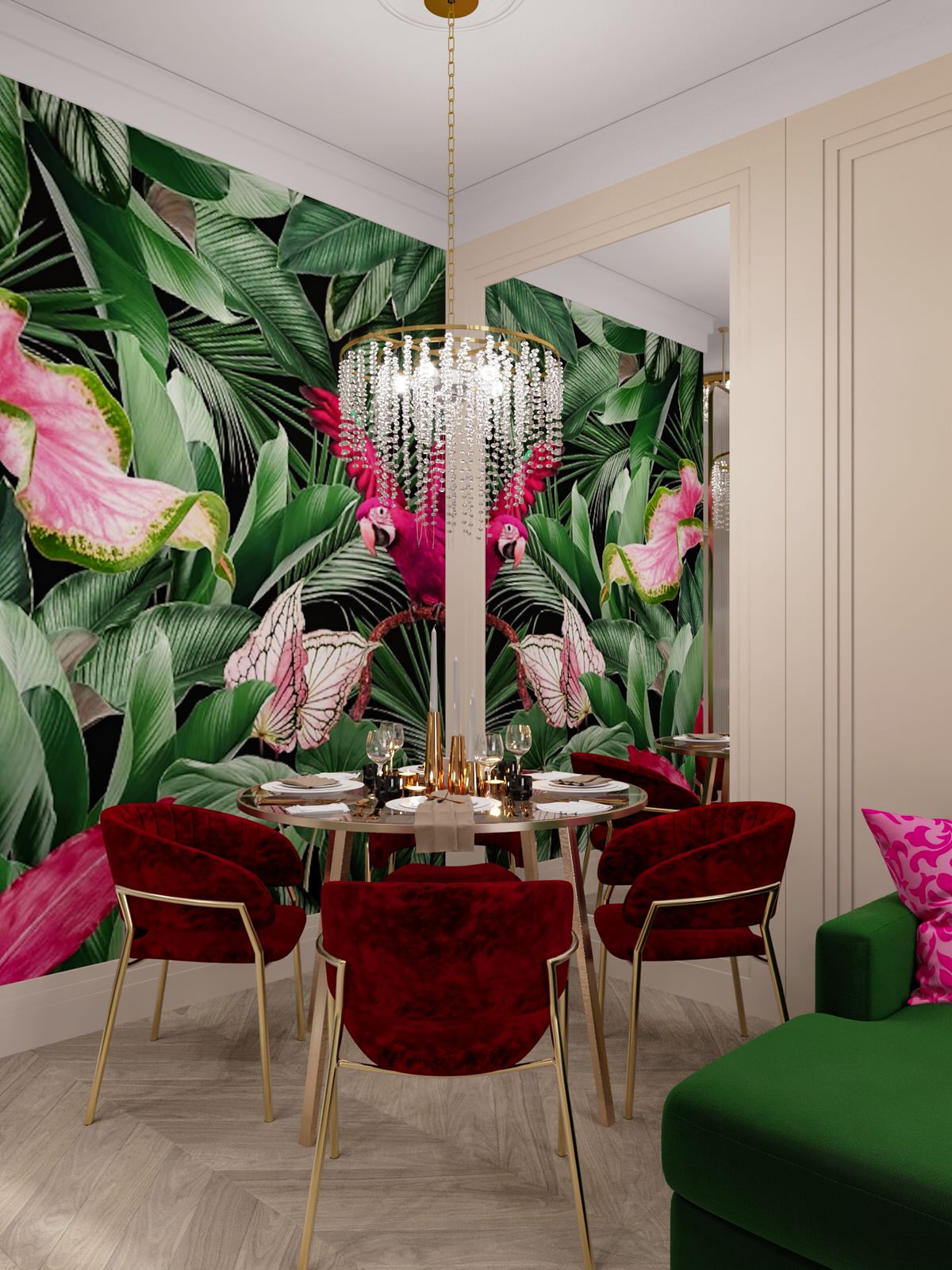 Яркая квартира в Москве