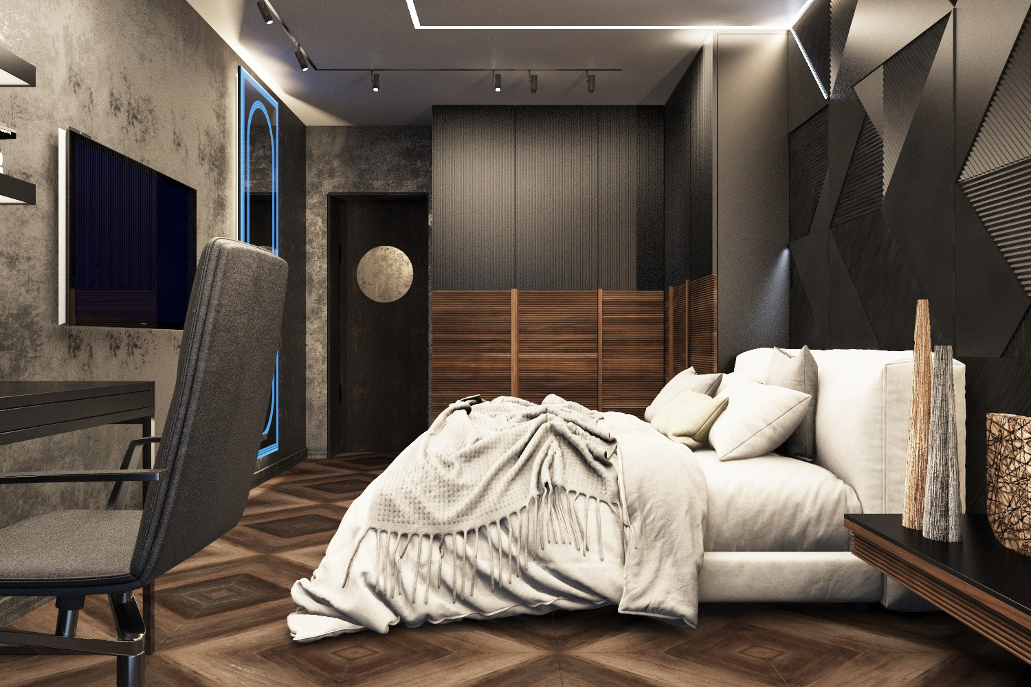 Дизайн интерьера двух комнатной квартиры. Краснодарский край