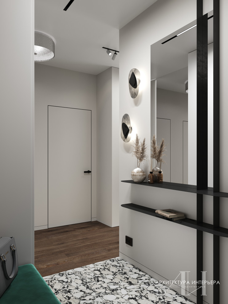 Квартира 67 м2 в доме серии П-44Т в Москве для семьи с двумя детьми