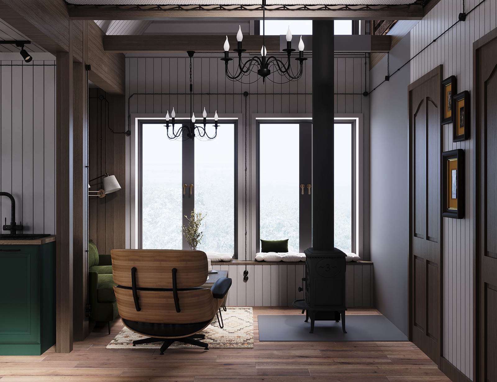 Дизайн-проект дачного дома