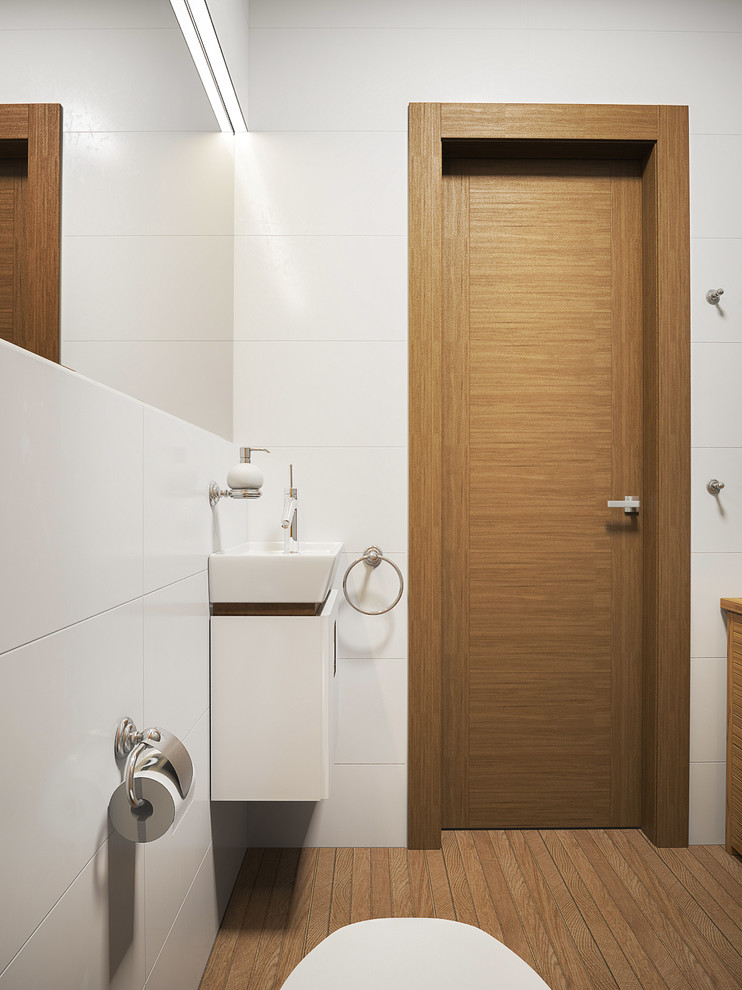 дизайн душевой комнаты для гостей