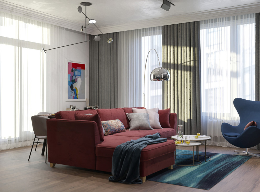 Обложка проекта: Апартаменты на Большой Зелениной