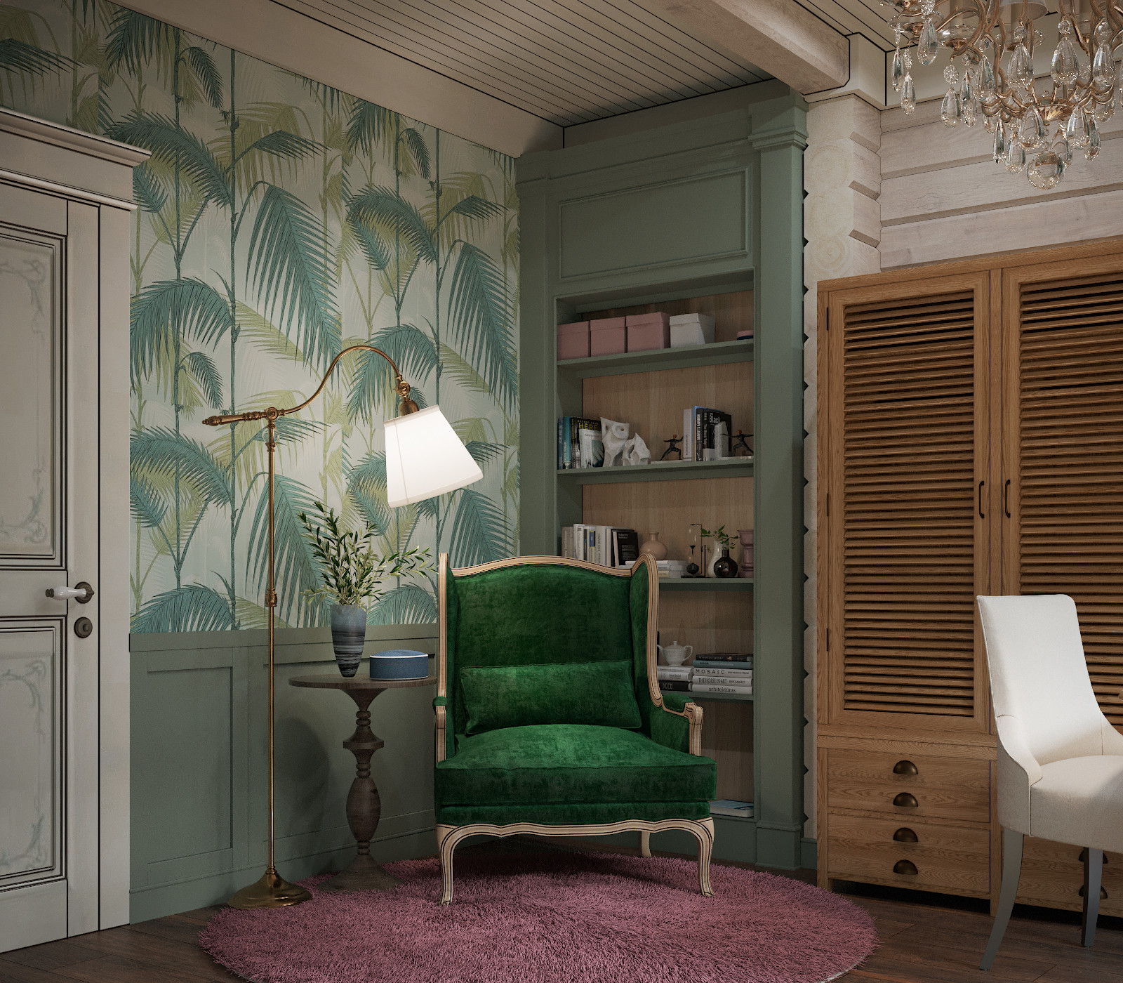 Интерьер в стиле Прованс в пос. Медное Озеро