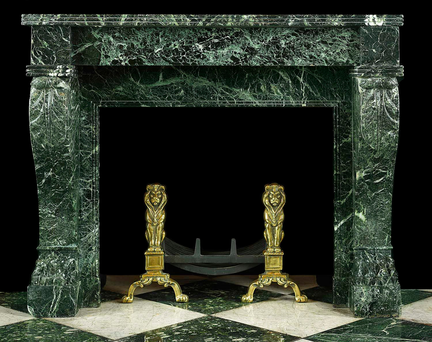 Камины из мрамора
