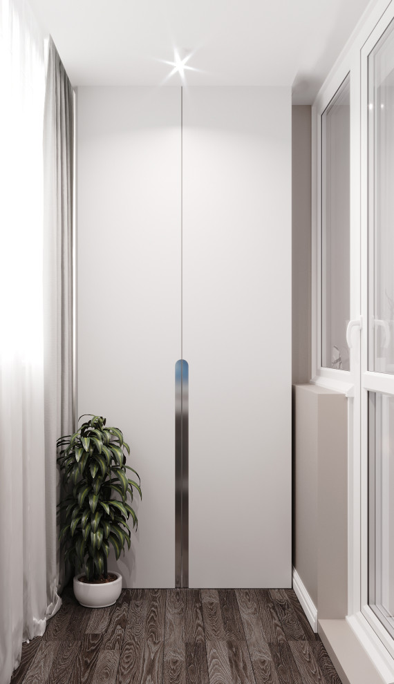 Кабинет на лоджии, 4 кв.м., ЖК Вершина