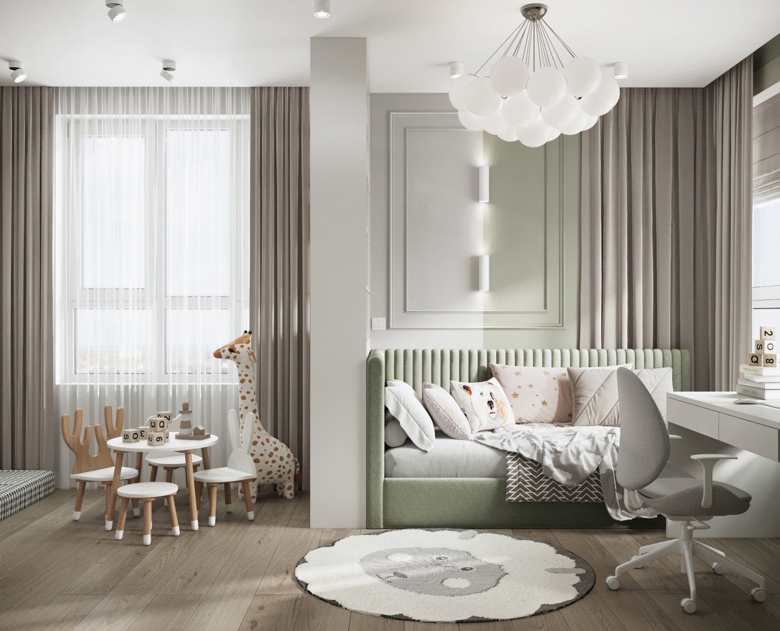 Дизайн-проект трехкомнатной квартиры