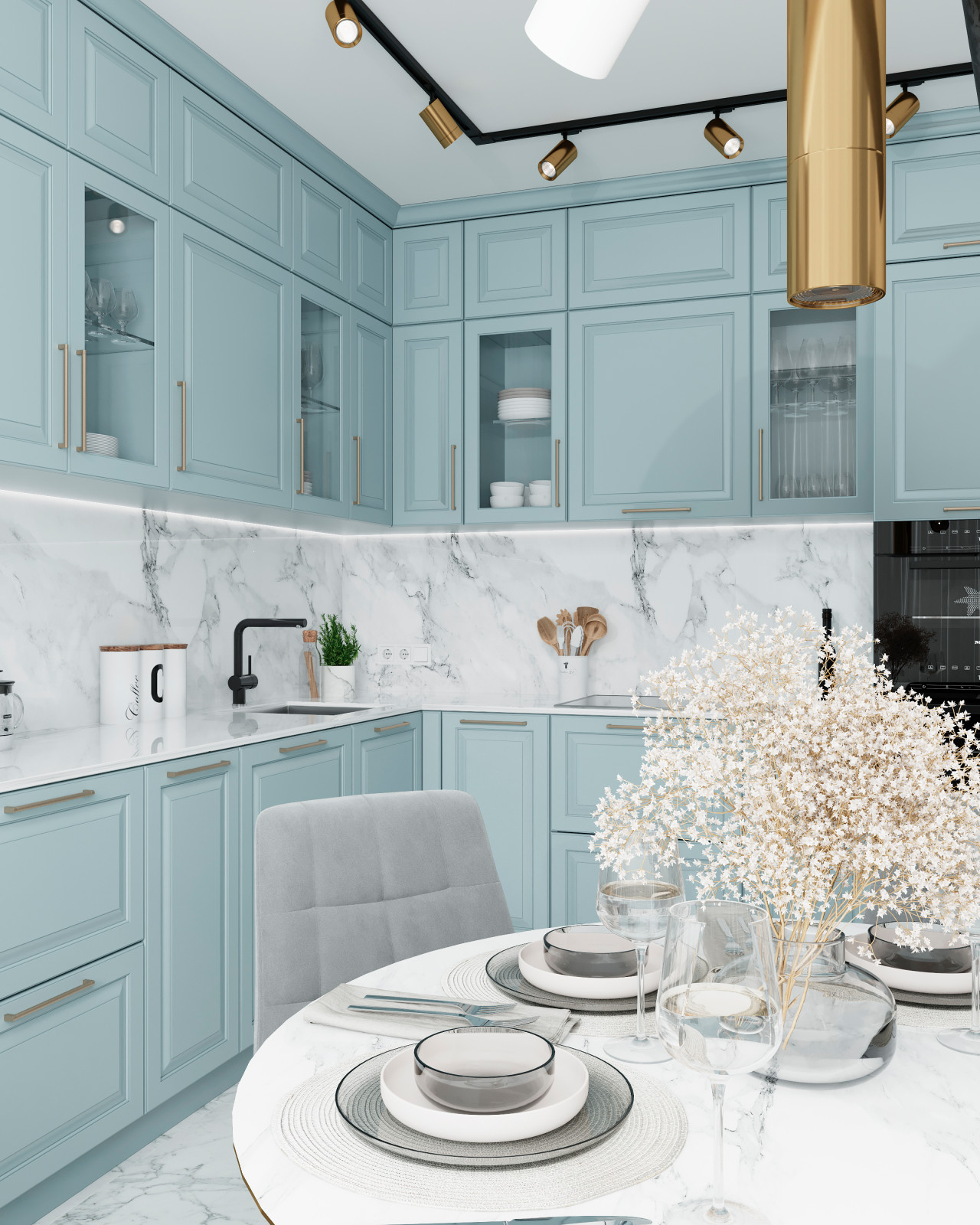 Интерьер квартиры неоклассика