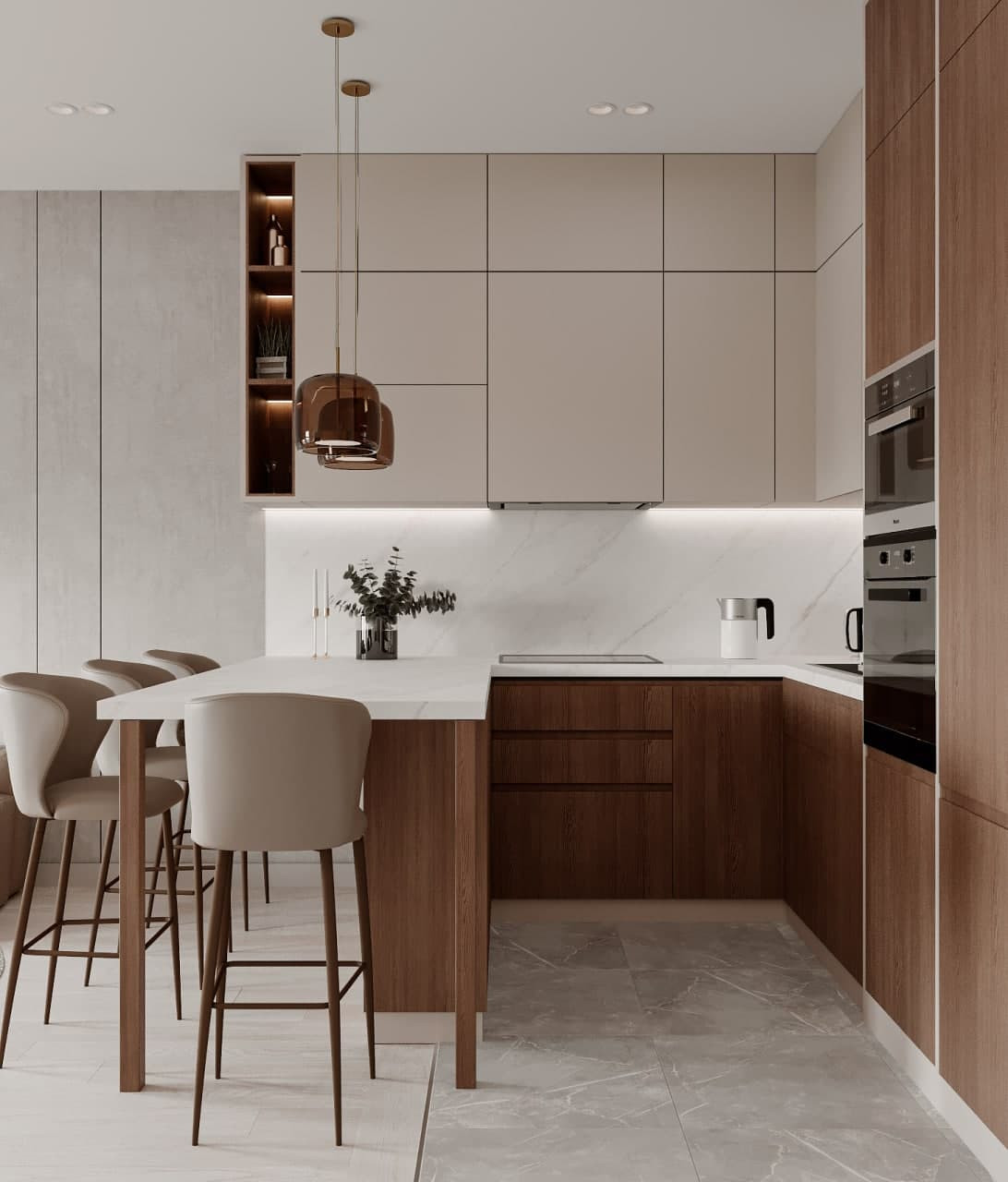 Обложка проекта: ДИЗАЙН-ПРОЕКТ ИНТЕРЬЕРА КВАРТИРЫ, ЖК GREEN PARK, МОСКВА, 60 М²