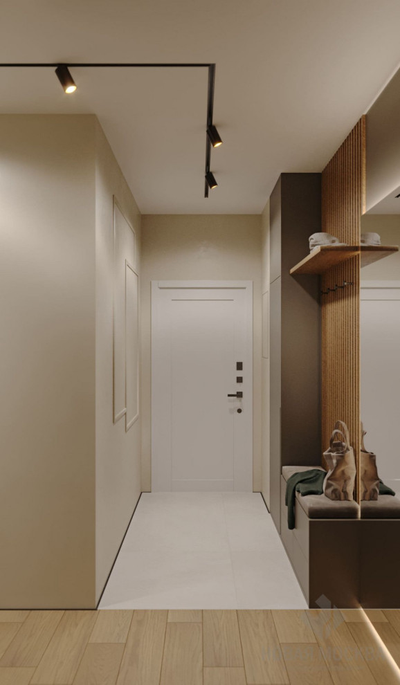 Дизайн однокомнатной квартиры по адресу: улица Эдварда Грига, дом 14