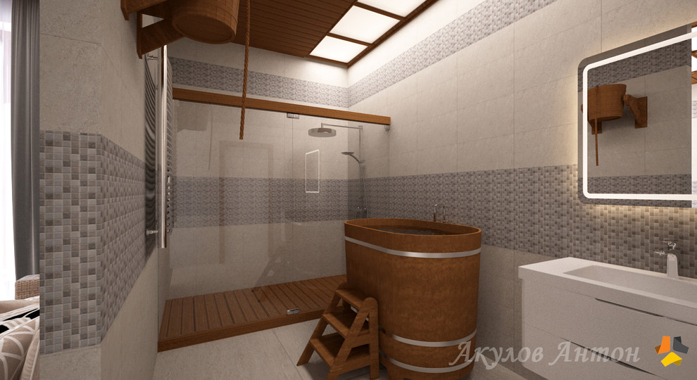 Дизайн-проект интерьера коттеджа 250 кв.м.