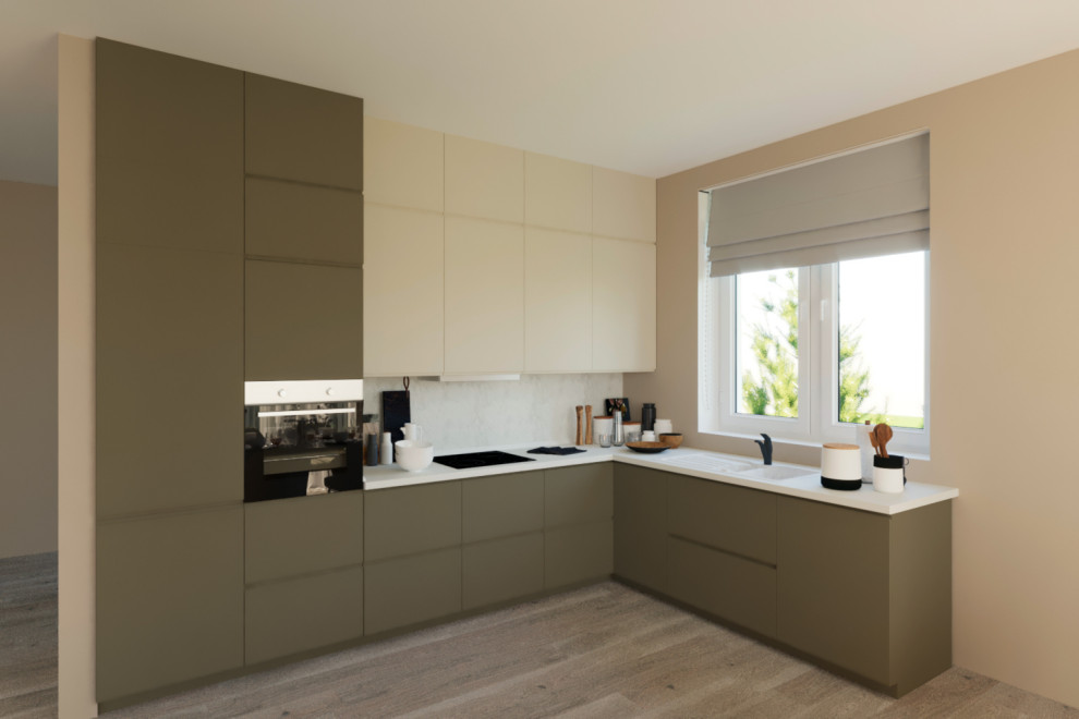 Гостиная загородного дома