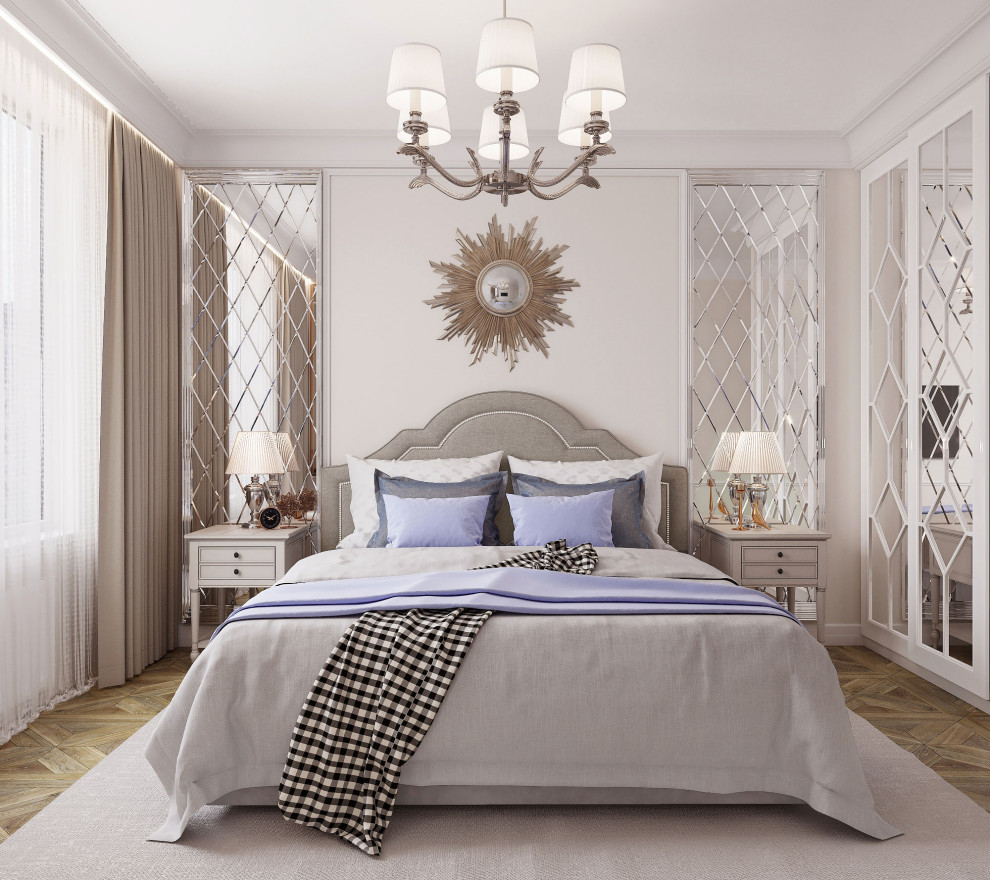 Итоговая визуализация проекта интерьера трёхкомнатной квартиры