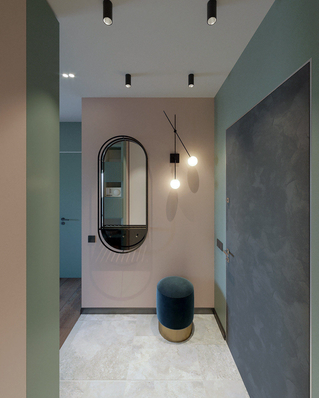 Квартира в стиле "Мемфис"