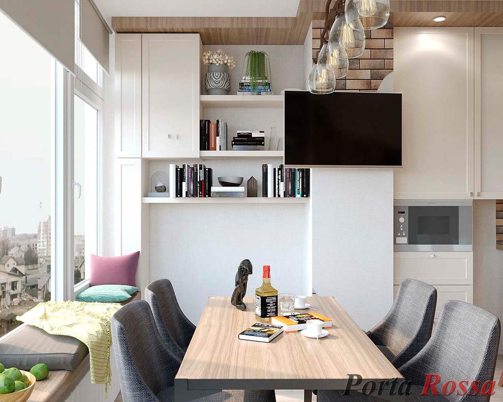 Kitchen design in Loft style