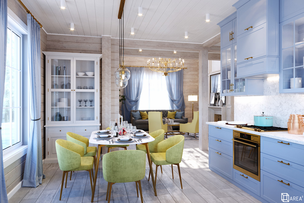 Дом из бруса 118,7 м²