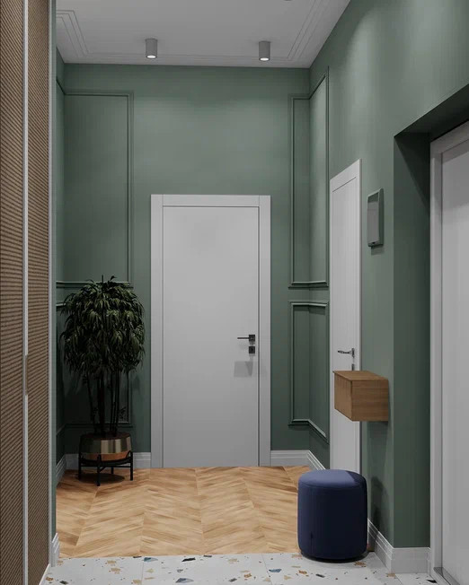 Ремонт квартиры на первом этаже с двумя балконами