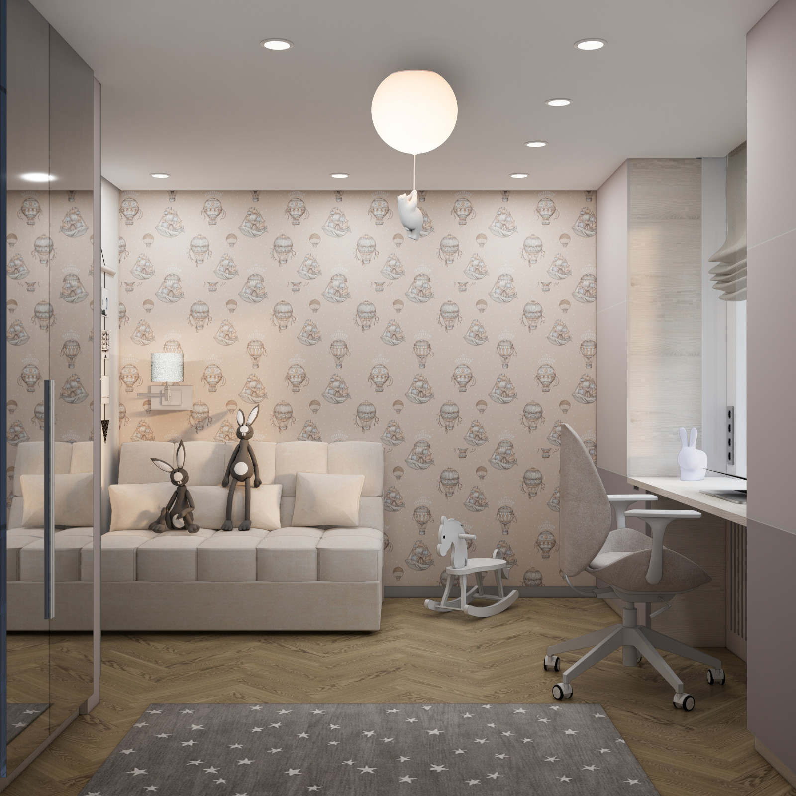 Трешка без перепланировки с газом для семьи с малышом