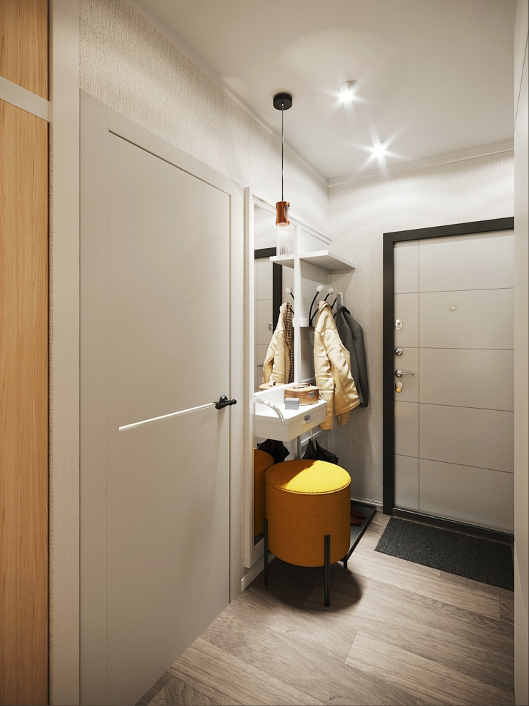 Компактная квартира студия 36.2 кв. м.