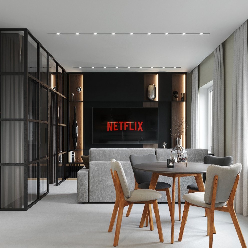 Обложка проекта: Квартира для молодой семьи. Лофт