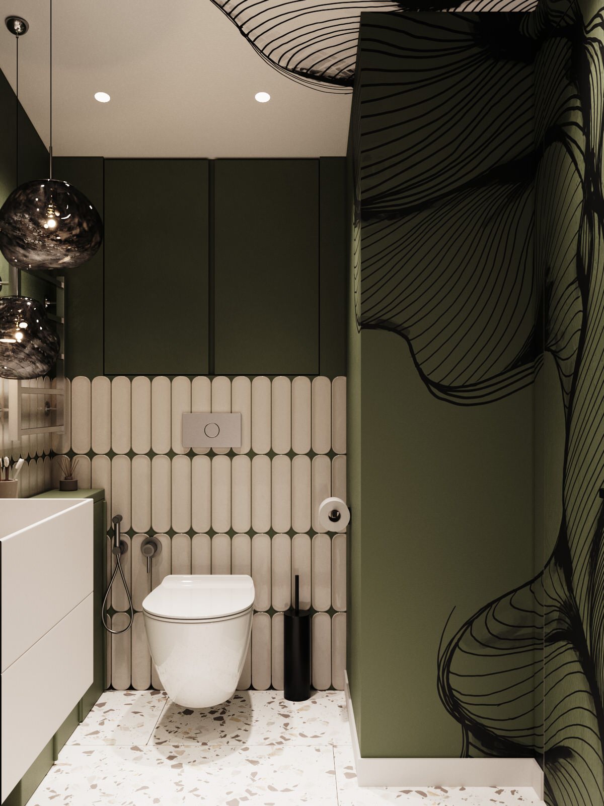 Проект двухуровневой квартиры ЖК Образцовый