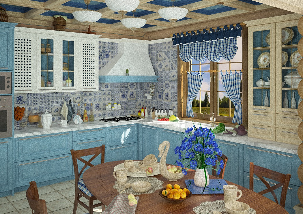 Дизайн дома из оцилиндрованного бревна