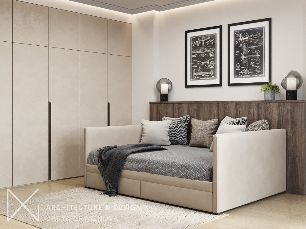 Монохромная городская квартира