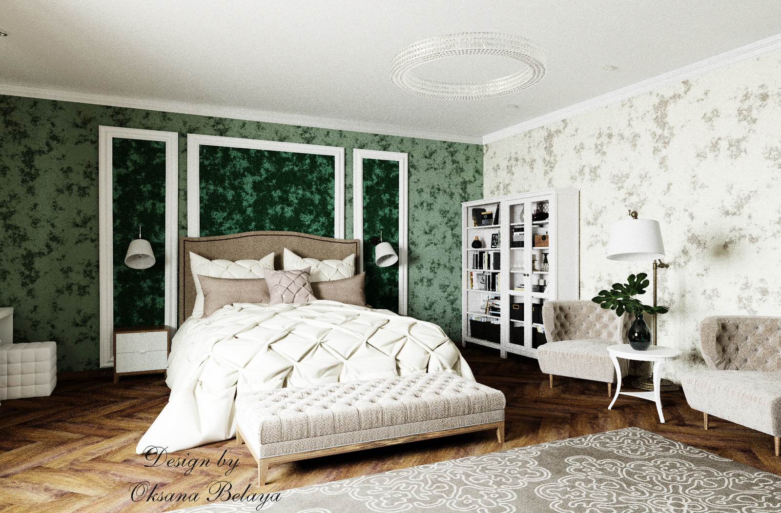 Обложка проекта: г. Волгоград частное домовладение спальня