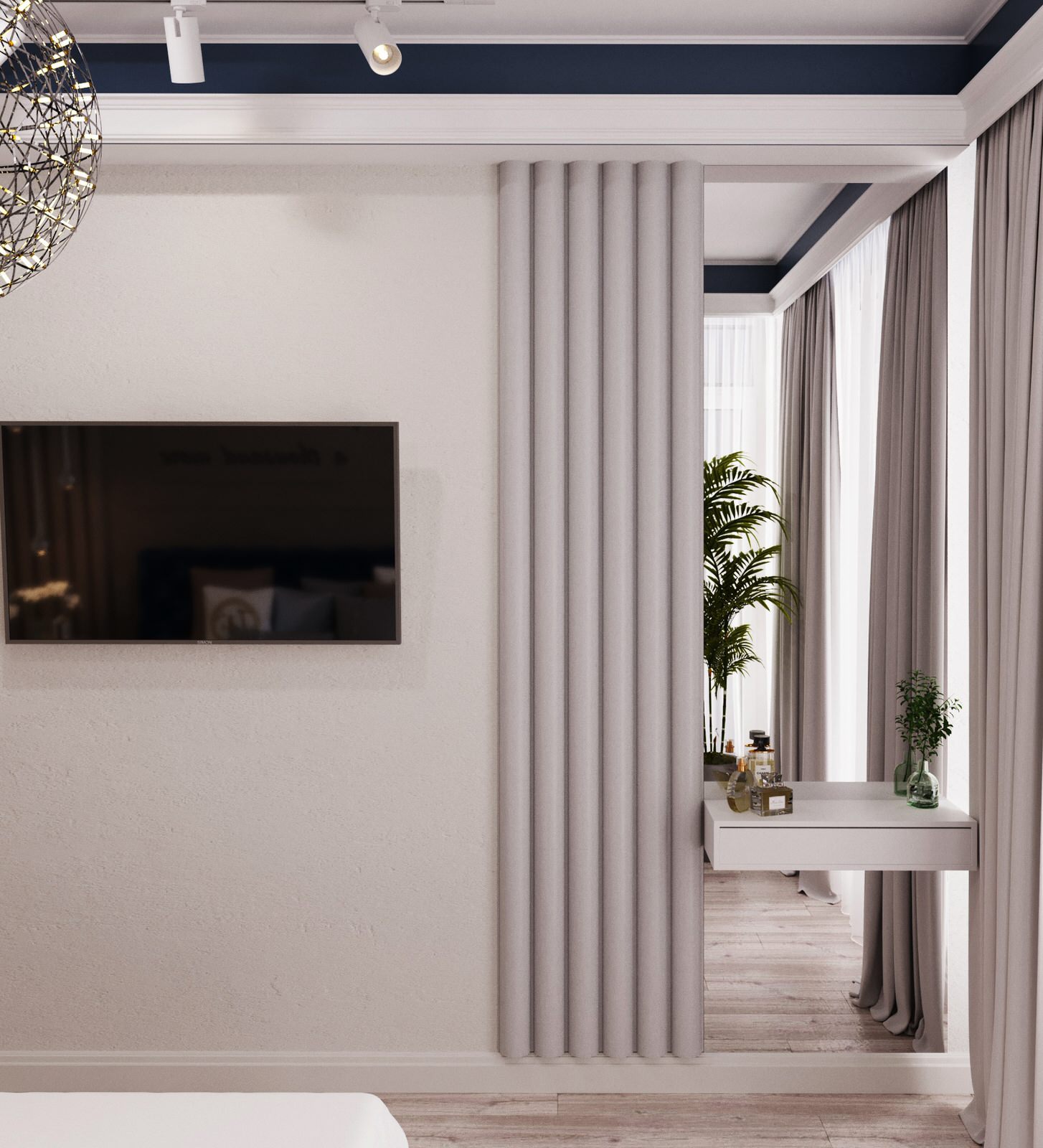 Визуализация спальни.