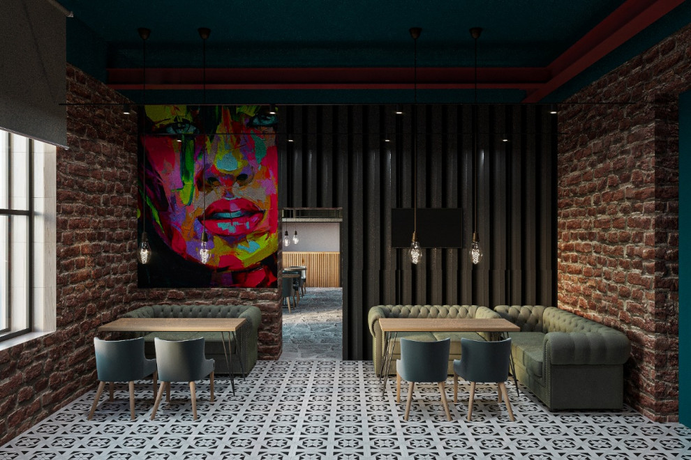 Бар в Вавилов Лофте.