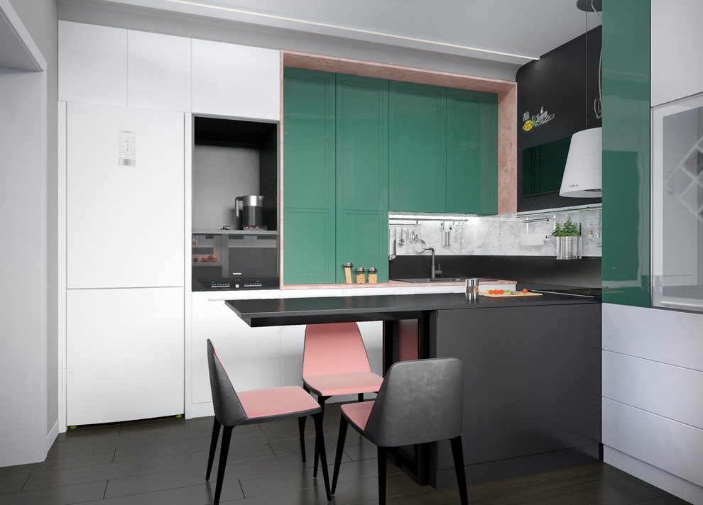 Квартира в сером цвете