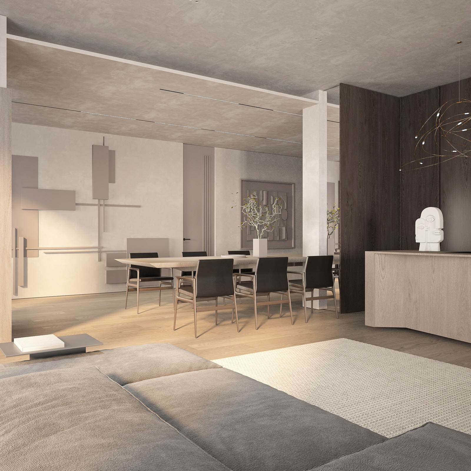 Интерьер квартиры в ЖК Вишневый сад